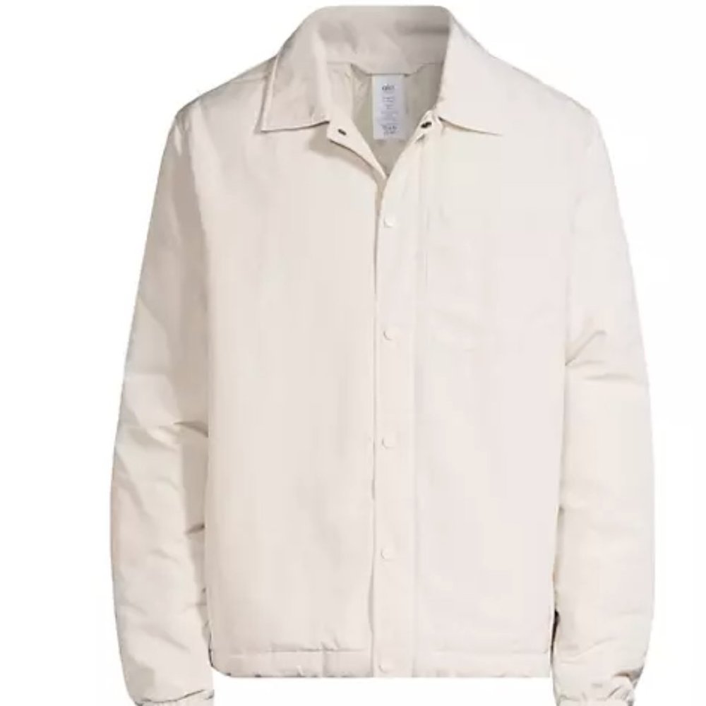 NWT ALO Yoga LEGEND JACKET in Bone XS